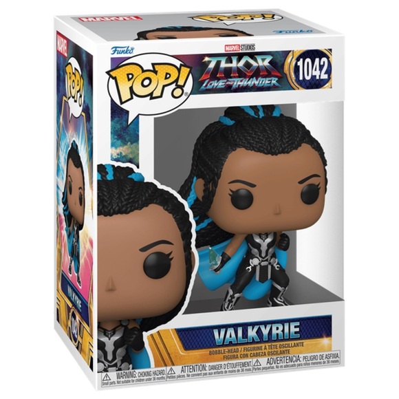 Funko Pop Valkyrie #1042 Thor Love & Thunder - Picture 2 of 2